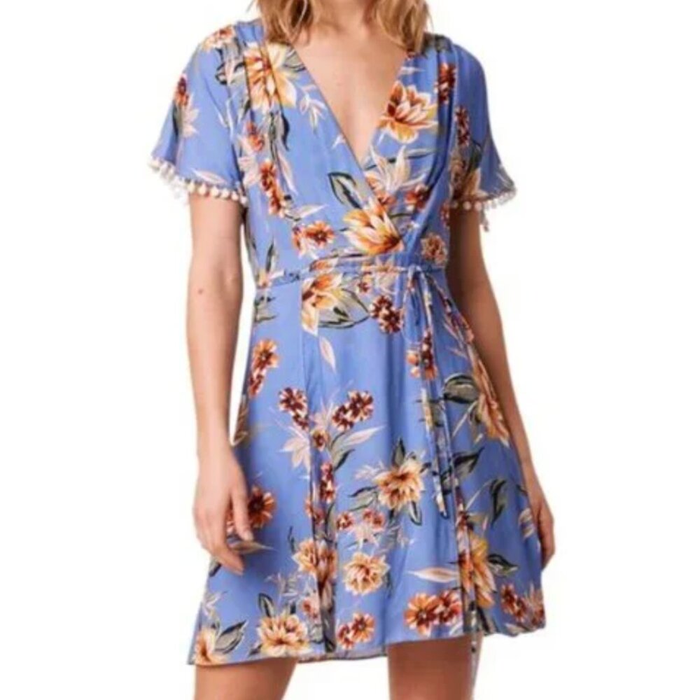 French Connection Women's Claribel Floral Print Mini Dress